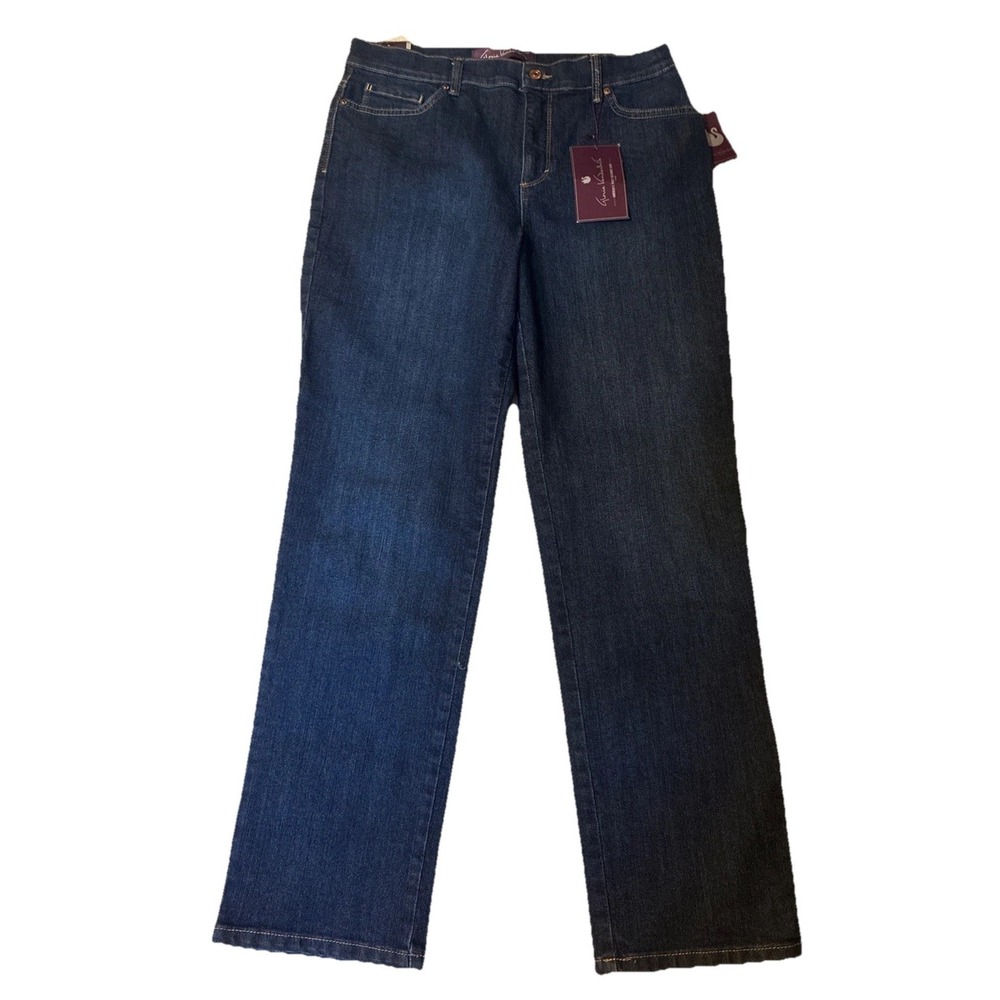 Women's Jeans Gloria Vanderbilt NEW Classic Rise Tapered Amanda Stretch 12 Short